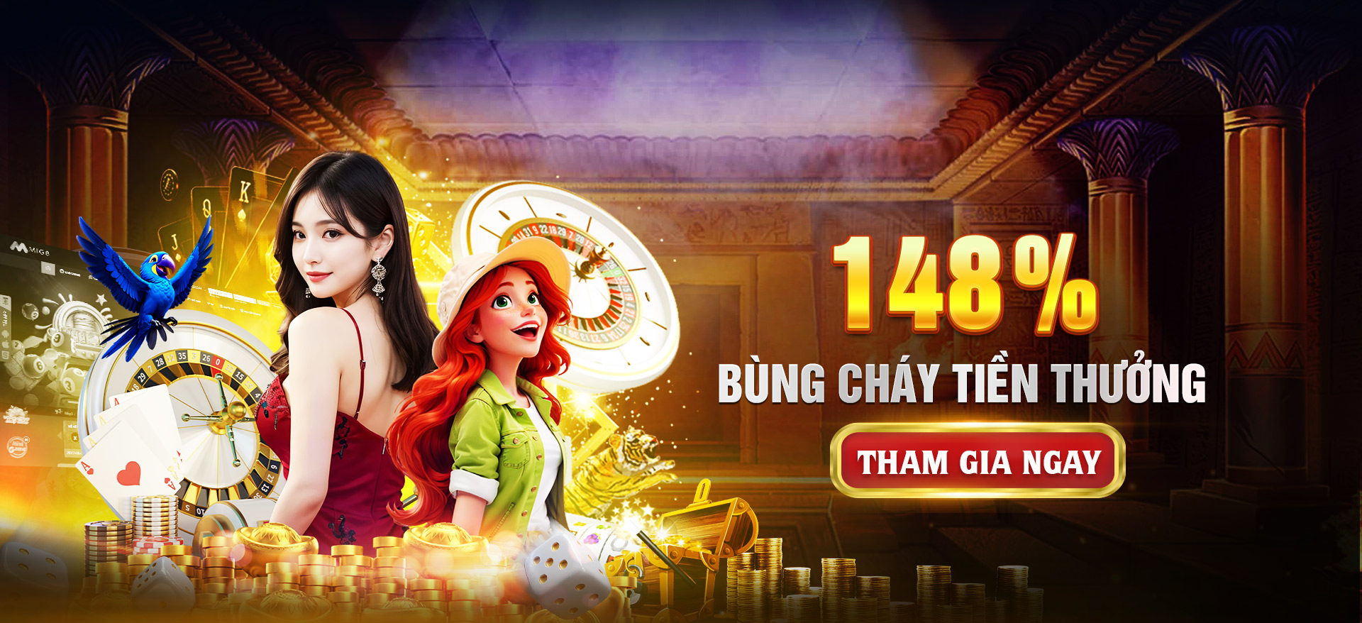 Hình ảnh quảng cáo của b69 hiển thị nền tảng và các lợi ích